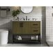 Lennox 42 X 34 inch Chestnut Brown Bathroom Vanity Cabinet