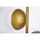 Oyster Bay 23 inch 40 watt Brass Table Lamp Portable Light