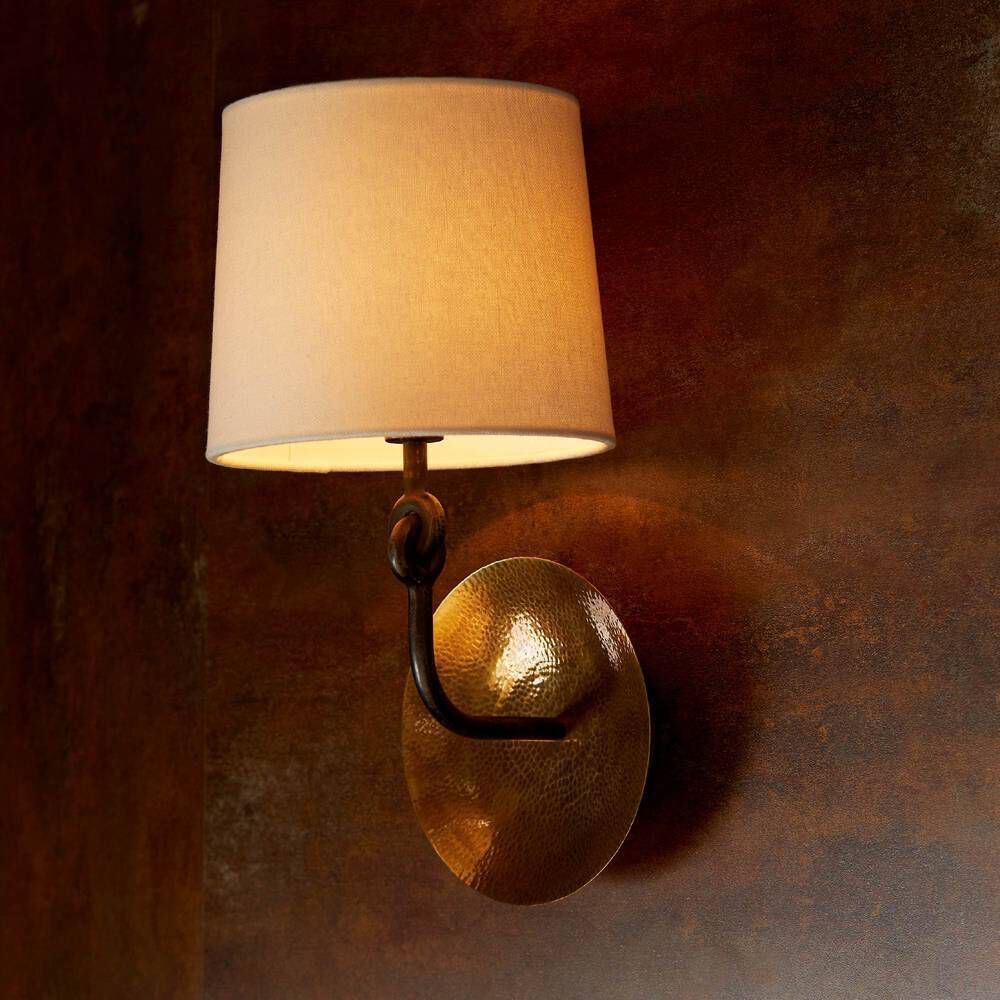 Giles 1 Light 7.5 inch Antique Brass Sconce Wall Light
