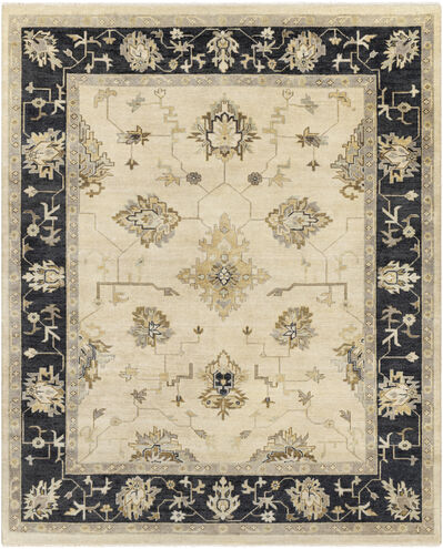 Istanbul 120 X 96 inch Light Beige Rug in 8 x 10, Rectangle