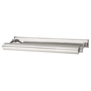 Merrick 160 watt 31.5 inch Polished Nickel Picture Light Wall Light