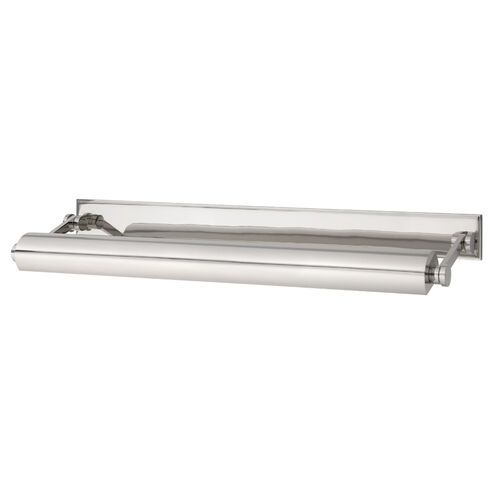 Merrick 160 watt 31.5 inch Polished Nickel Picture Light Wall Light