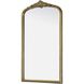 Naomi 42 X 24 inch Antique Brass Mirror
