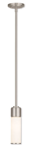 Weston 1 Light 5 inch Brushed Nickel Mini Pendant Ceiling Light