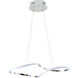 Canada LED 6.3 inch Chrome Chandelier Ceiling Light
