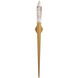 Solitude LED 8 inch Aged Brass Wall Sconce Wall Light, Beyond