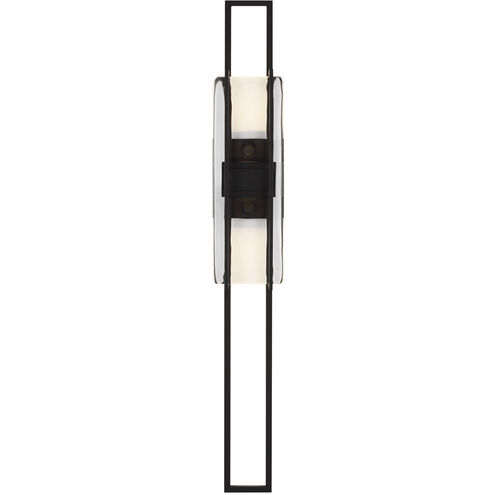 Mick De Giulio Duelle LED 3.6 inch Nightshade Black ADA Wall Sconce Wall Light, Integrated LED