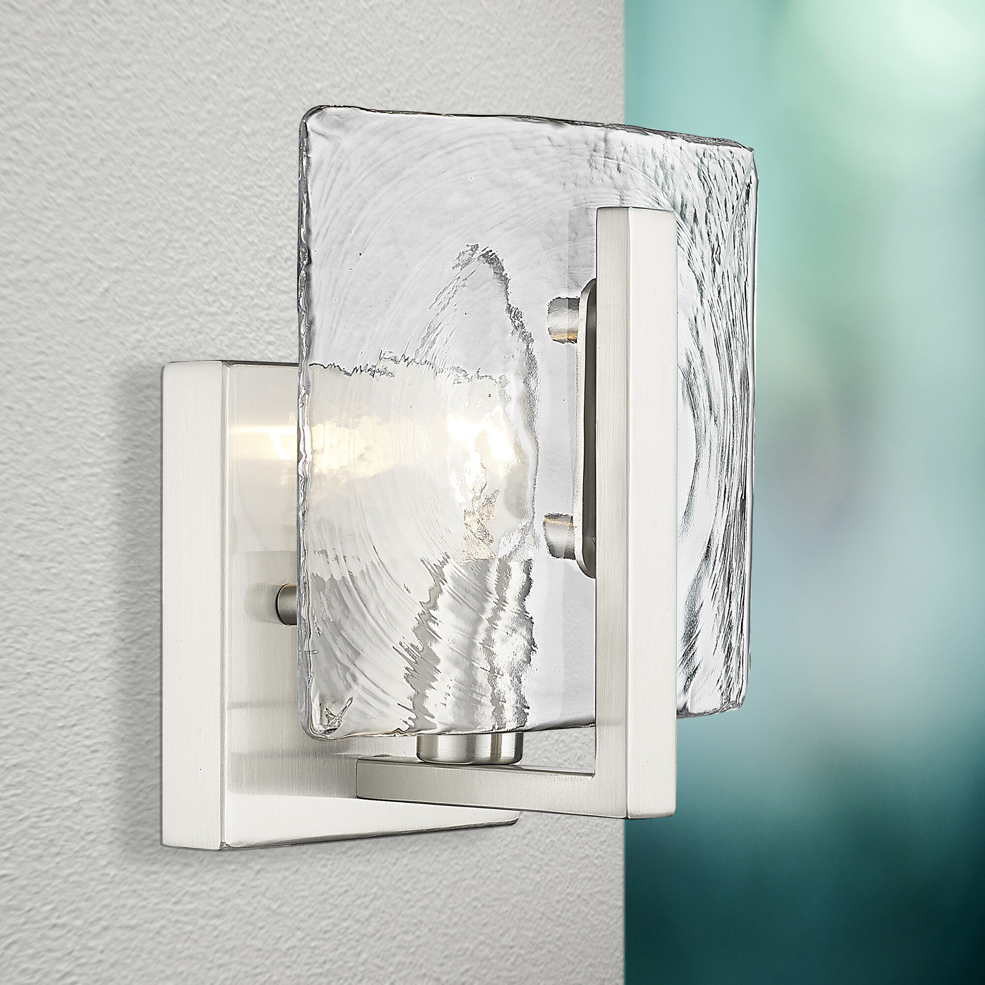Aenon 1 Light 6.88 inch Pewter Wall Sconce Wall Light