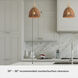Arcelia 1 Light 12 inch Alturas Gold Pendant Ceiling Light, Medium