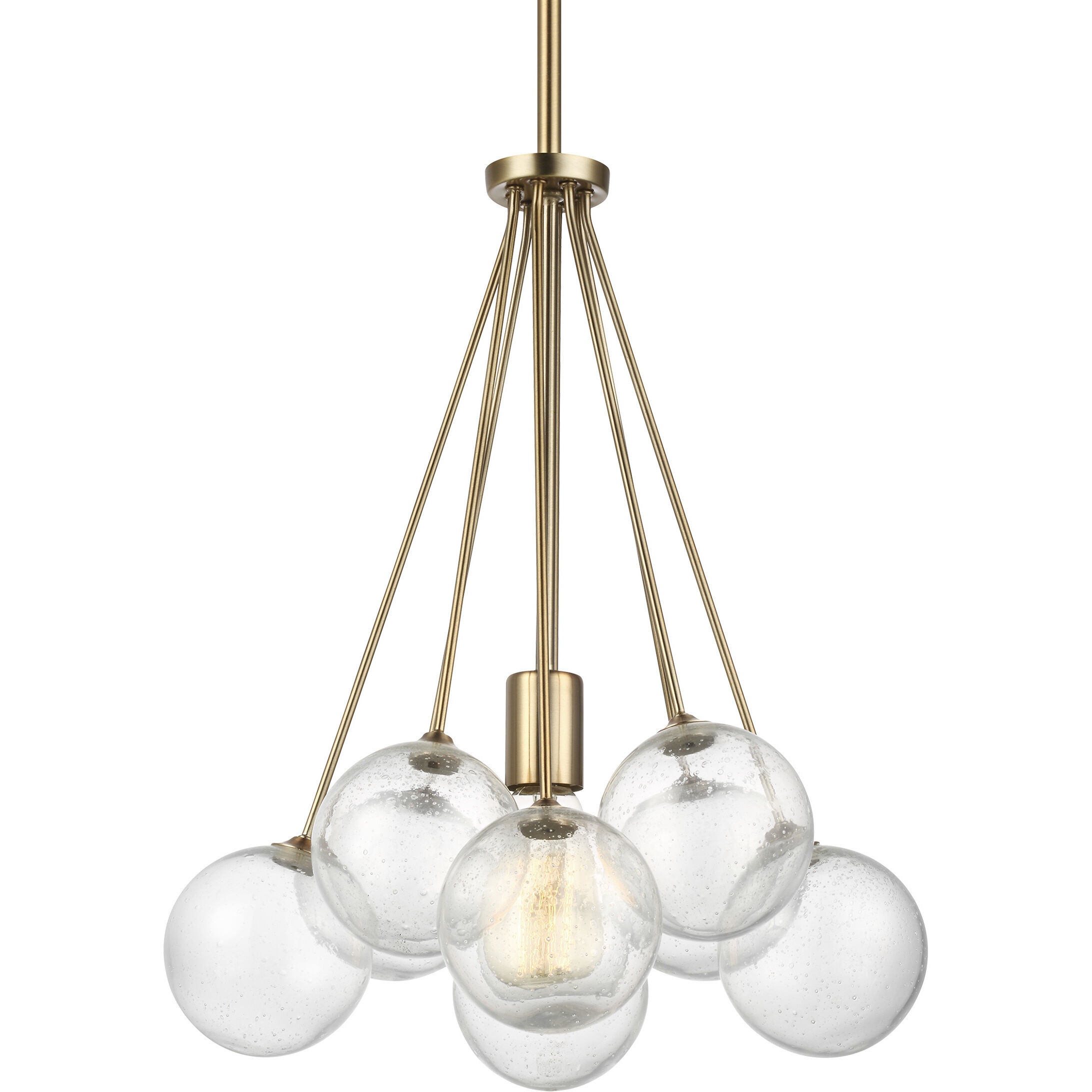 Sean Lavin Bronzeville 1 Light 14.25 inch Satin Brass Pendant Ceiling Light