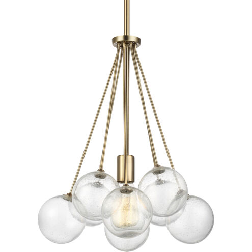 Sean Lavin Bronzeville 1 Light 14.25 inch Satin Brass Pendant Ceiling Light