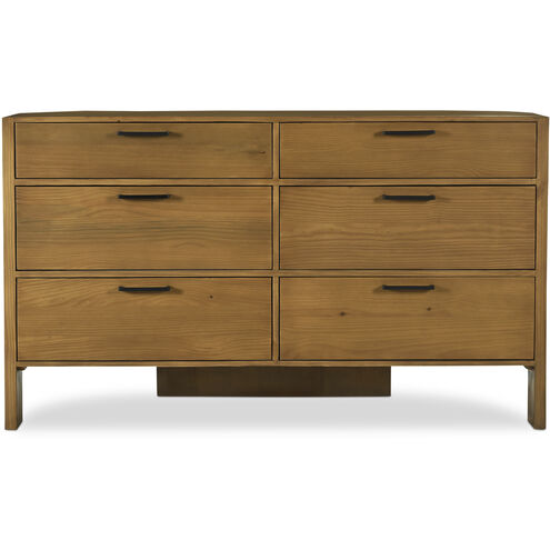 Lachlan Brown Dresser, 6 Drawer