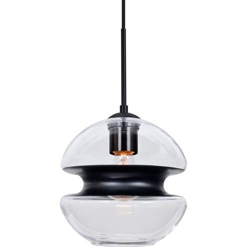 Hula 8 1 Light Black Pendant Ceiling Light