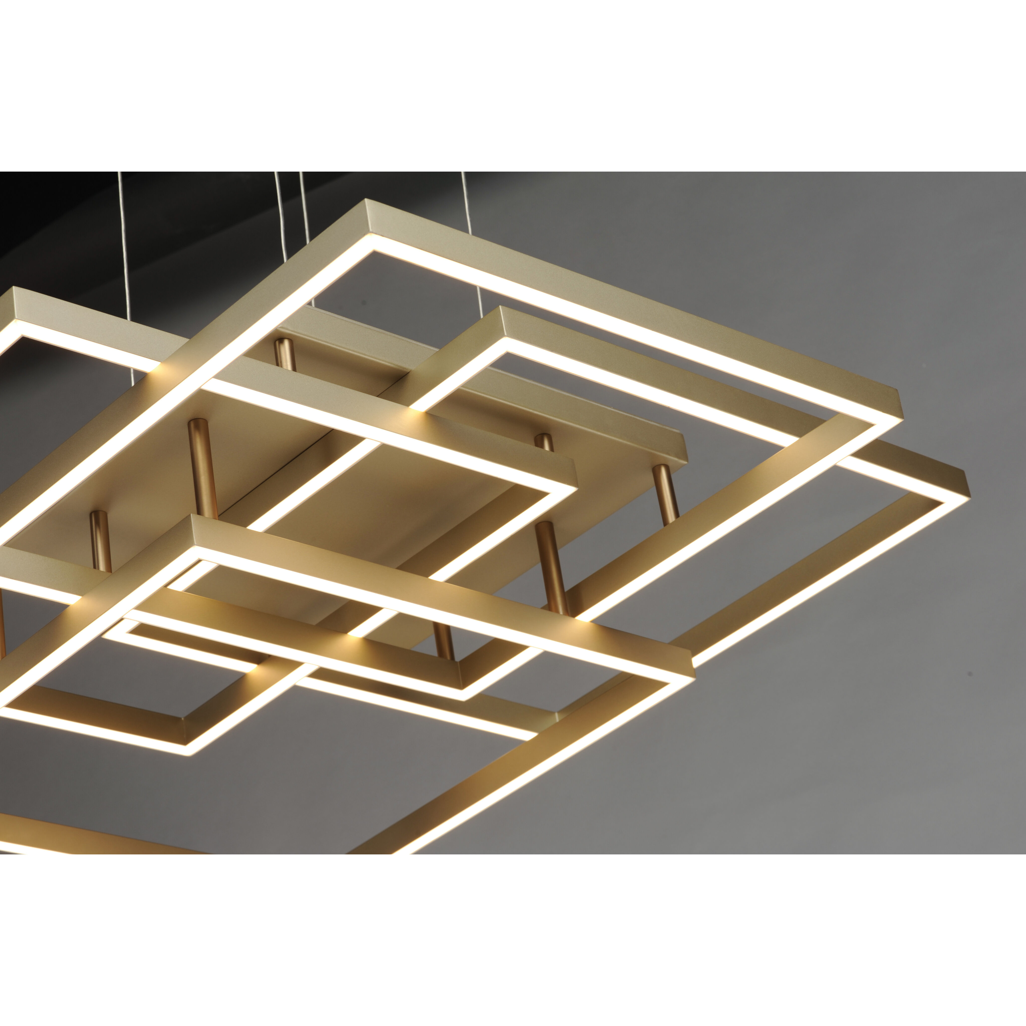 Traverse LED LED 23.5 inch Champagne Entry Foyer Pendant Ceiling Light