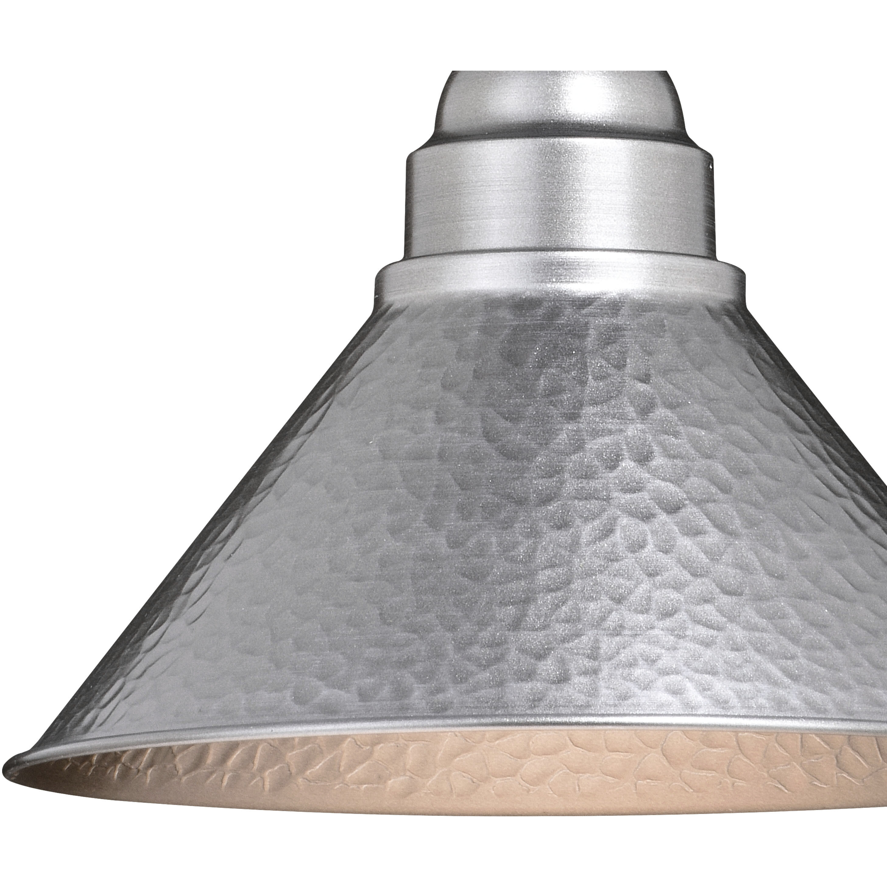 Outland LED 10 inch Brushed Pewter Outdoor Pendant