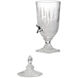 Anita Clear and Polished Silver Drink Dispenser