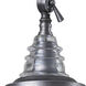 Insulator Glass 1 Light 7 inch Weathered Zinc Sconce Wall Light