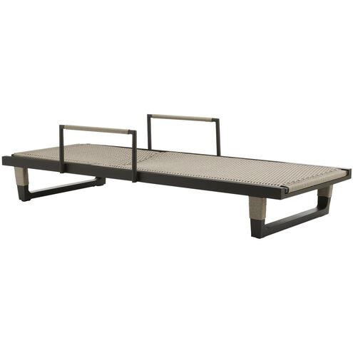 Daytona Buff and Blackened Bronze Outdoor Chaise