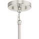 Goodwin 1 Light 7 inch Brushed Nickel Mini-pendant Ceiling Light