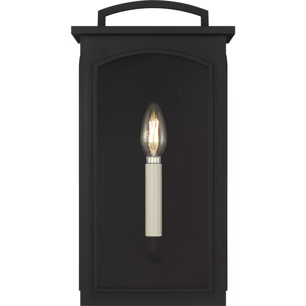C&M by Chapman & Myers Modesto 1 Light 15.38 inch Textured Black Outdoor Wall Lantern