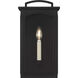 C&M by Chapman & Myers Modesto 1 Light 15.38 inch Textured Black Outdoor Wall Lantern