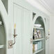 William 1 Light 5.25 inch Polished Nickel Wall Sconce Wall Light