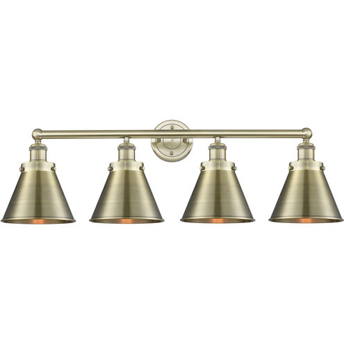 Appalachian 4 Light 35 inch Antique Brass Bath Vanity Light Wall Light