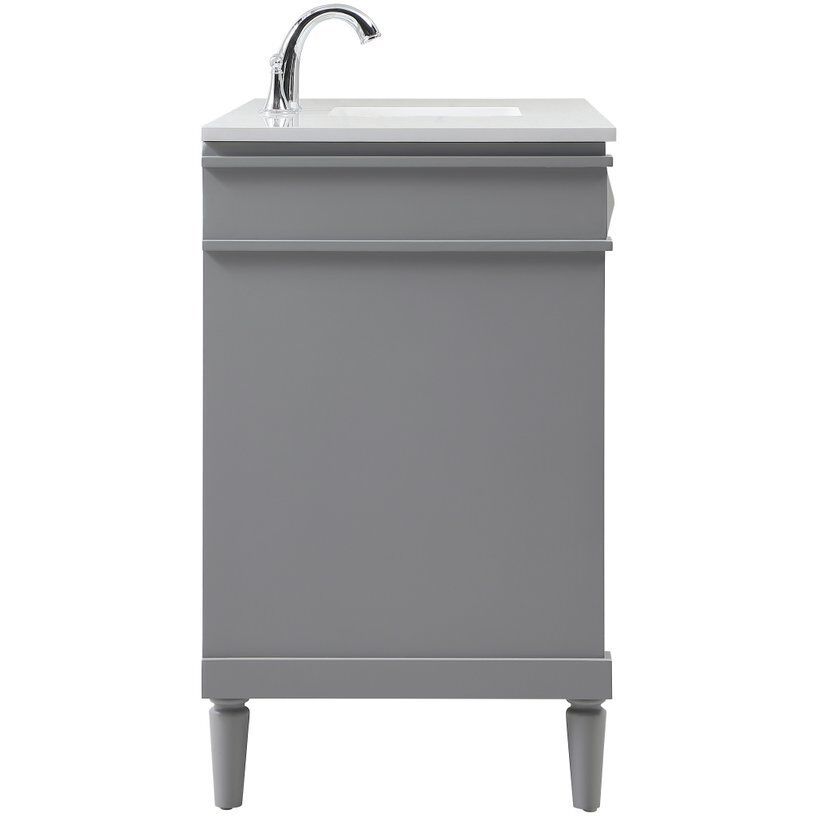 Bennett 48 X 21 X 35 inch Grey Vanity Sink Set in Not Included