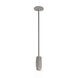 Exhaust Pendant LED 2.36 inch Stone / Steel Pendant Ceiling Light