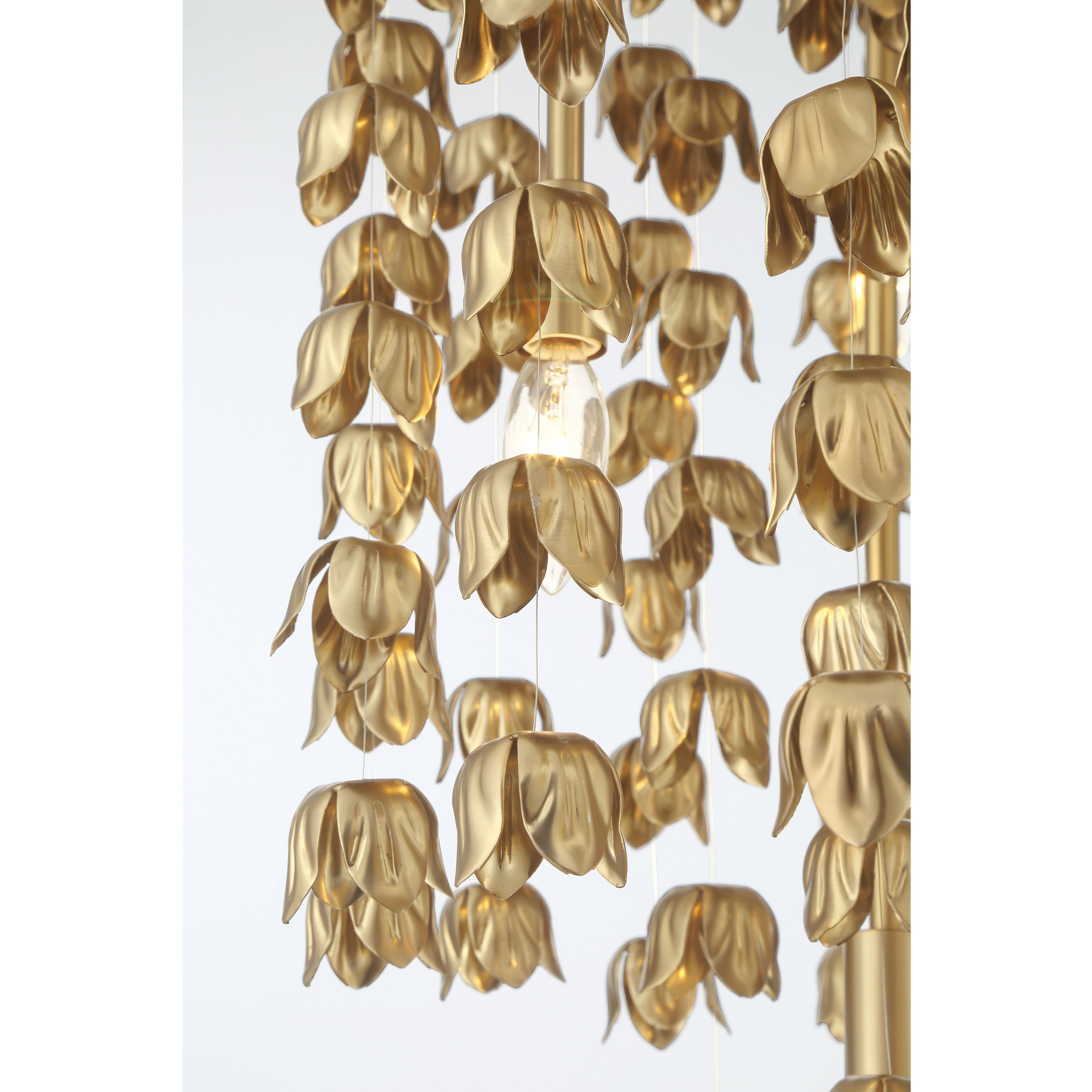 Ashgrove 8 Light 24 inch Legacy Brass Pendant Ceiling Light