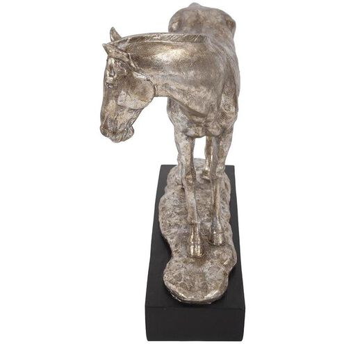 Silver Horse Silver Statue