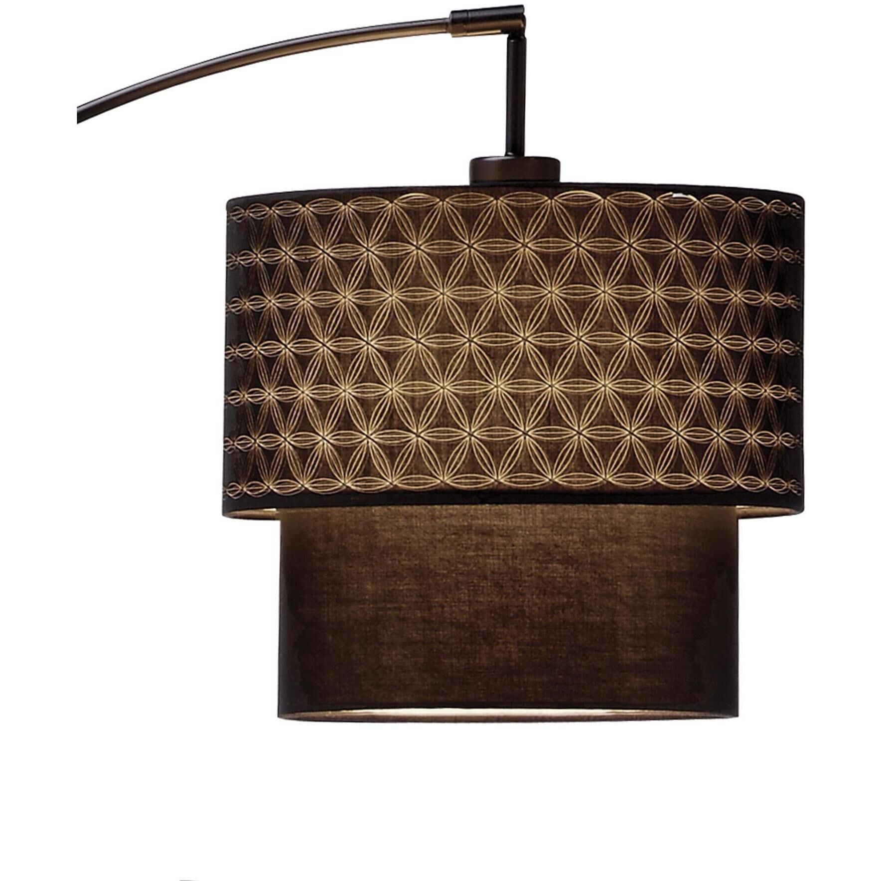 Gala 66 inch 150.00 watt Matte Black Arc Lamp Portable Light