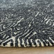 Mitra Black/White Rug in 8 Round