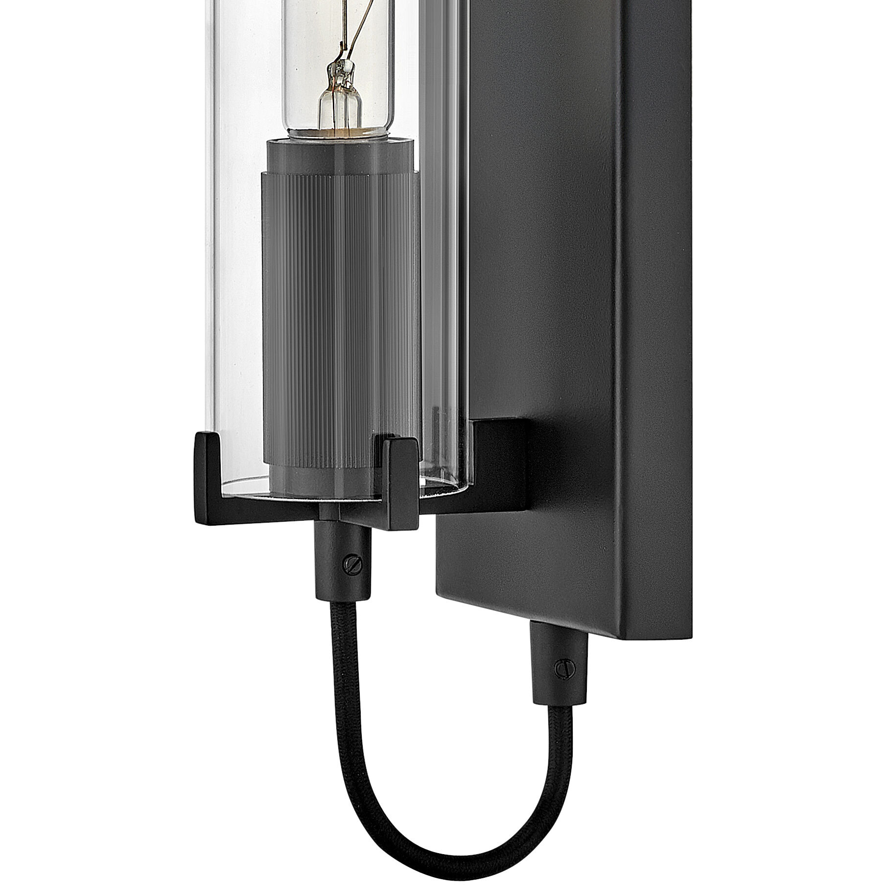 Ryden LED 5 inch Black Indoor Wall Sconce Wall Light