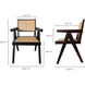 Takashi Dark Brown Dining Chair, Set of 2