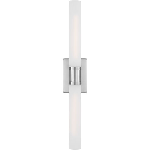 Keaton 2 Light 5 inch Brushed Nickel Bath Vanity Wall Light