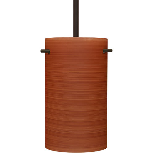 Tamburo 5 1 Light Bronze Stem Pendant Ceiling Light