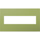 Adorne Lichen Green Wall Plate, 4-Gang