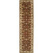 Anastacia 120 X 30 inch Dark Brown, Wheat, Camel Rug