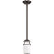 Alexis 1 Light 5 inch Oil Rubbed Bronze Pendant Ceiling Light