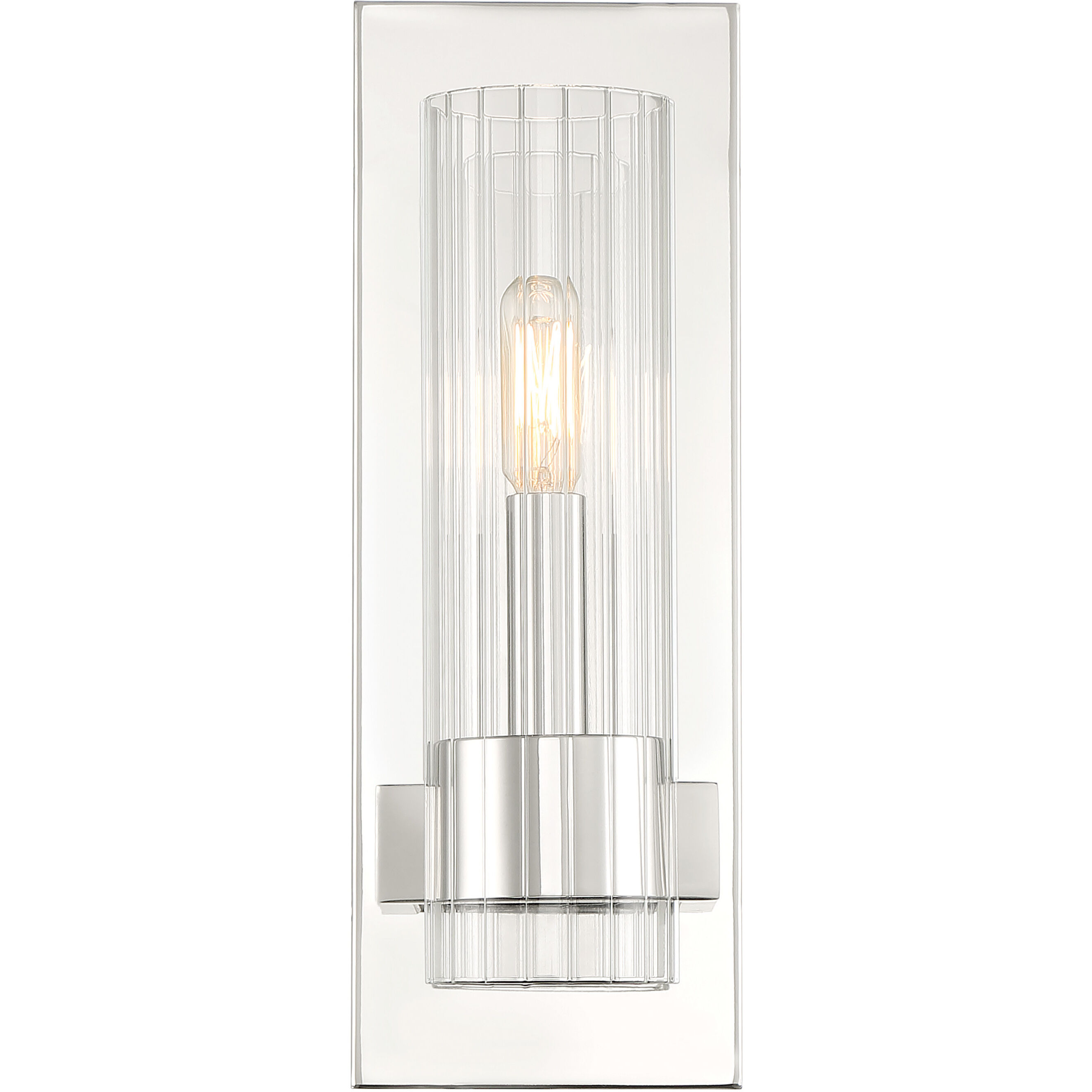 Vernon Place 1 Light 5 inch Chrome Bath Light Wall Light