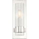 Vernon Place 1 Light 5 inch Chrome Bath Light Wall Light