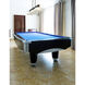 Bronte 3 Light 52.25 inch Matte Black and Rubbed Brass Billiard Light Ceiling Light in White Linen Glass