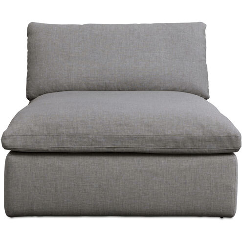 Miles Grey Outdoor Chaise in Light Grey