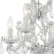 Maria Theresa 4 Light 16.5 inch Polished Chrome Mini Chandelier Ceiling Light in Clear Hand Cut