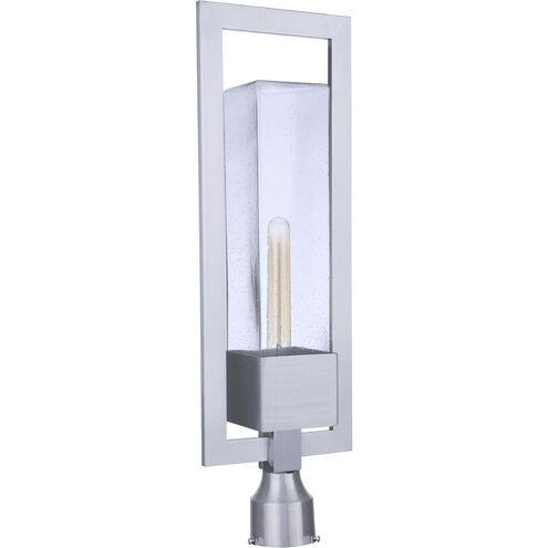 Perimeter 1 Light 25.13 inch Satin Aluminum Outdoor Post Mount