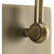 Preston 1 Light 7.5 inch Vintage Brass Bath Light Wall Light