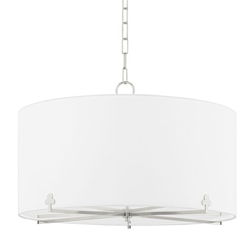 Darlene 5 Light 26 inch Polished Nickel Chandelier Ceiling Light