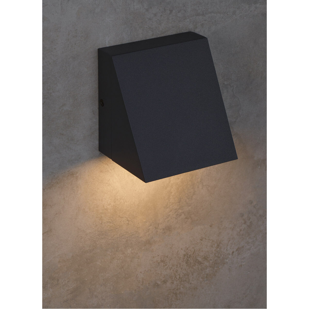 Sean Lavin Pitch LED 5 inch Charcoal Outdoor Wall Light in LED 80 CRI 3000K 277V, Integrated LED