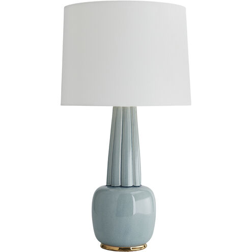 Arlington 30.5 inch 150 watt Celadon and Gold Table Lamp Portable Light